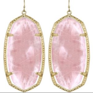 Rose Quartz Danielle Earrings